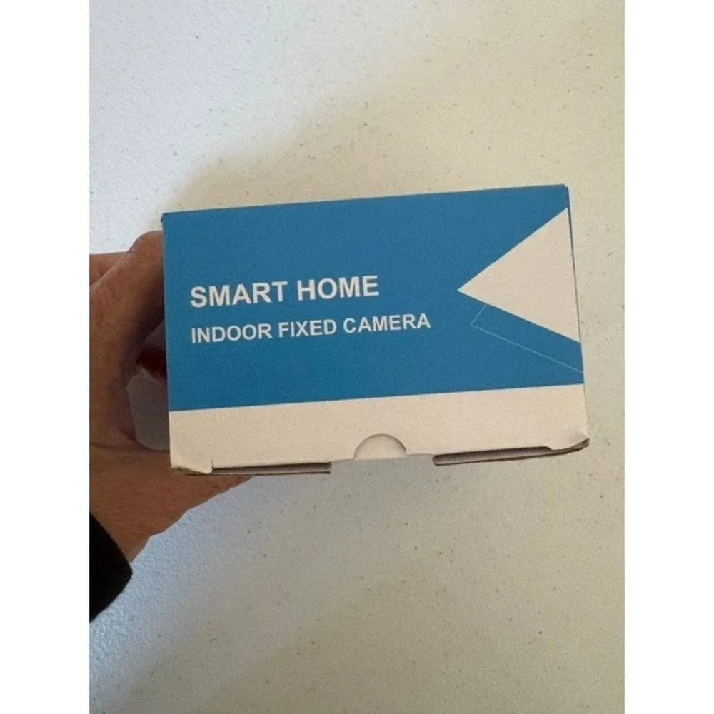 Smart Home Indoor Fixed Camera White Wi-Fi Motion Detection Night Vision